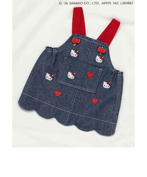 サンリオキャラクターズ刺繍ベビージャンスカ