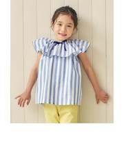 WEB限定 2WAYフリル衿チュニック