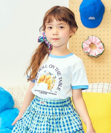 【再入荷/リンク】4柄転写モチーフ半袖Tシャツ