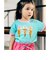 【再入荷/リンク】4柄転写モチーフ半袖Tシャツ