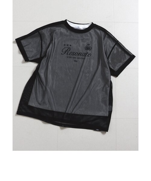 alo ブラック &ホワイトTシャツ2枚とバッグのセット メッシュT & Tセット｜エフオーオンラインストアの通販｜&mall（アンド