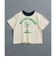 WEB限定  リンガー配色アニマルカレッジTシャツ