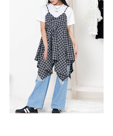 キャミワンピ&Tシャツセット