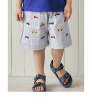 アソートタックショートパンツ  5分丈