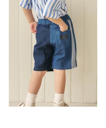 アソートタックショートパンツ  5分丈