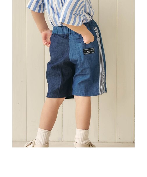 アソートタックショートパンツ  5分丈