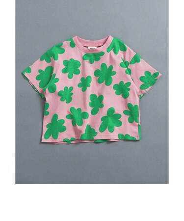 WEB限定 レトロ総柄Tシャツ