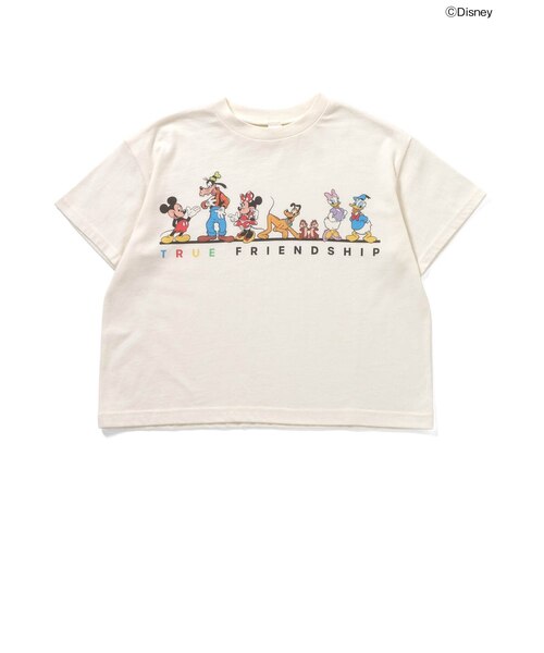 リンク】【ディズニー】ミッキー＆フレンズ/バラエティTシャツ｜エフ