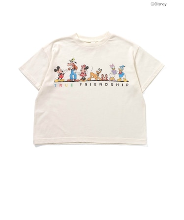 【リンク】【ディズニー】ミッキー＆フレンズ/バラエティTシャツ