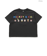 【リンク】【ディズニー】ミッキー＆フレンズ/バラエティTシャツ