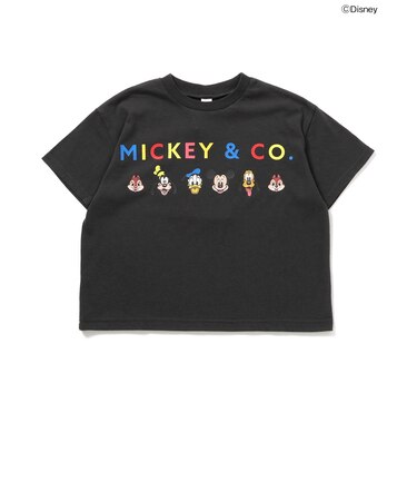 【リンク】【ディズニー】ミッキー＆フレンズ/バラエティTシャツ