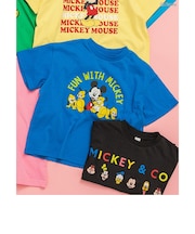 【リンク】【ディズニー】ミッキー＆フレンズ/バラエティTシャツ
