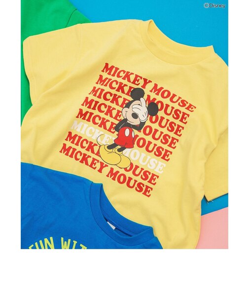 【リンク】【ディズニー】ミッキー＆フレンズ/バラエティTシャツ