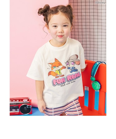 【リンク】【ディズニー】ズートピア/バラエティTシャツ