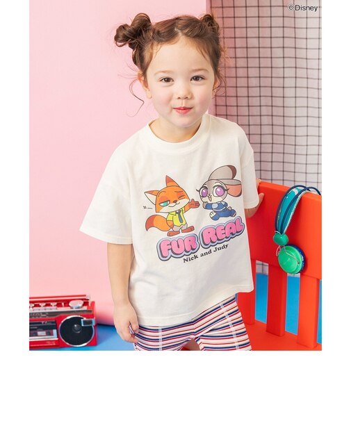 【リンク】【ディズニー】ズートピア/バラエティTシャツ