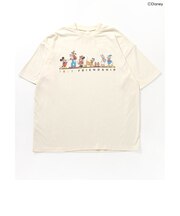 【リンク】【ディズニー】ミッキー&フレンズ/大人Tシャツ