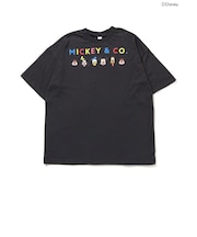 【リンク】【ディズニー】ミッキー&フレンズ/大人Tシャツ