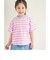 ALCロゴボーダーTシャツ