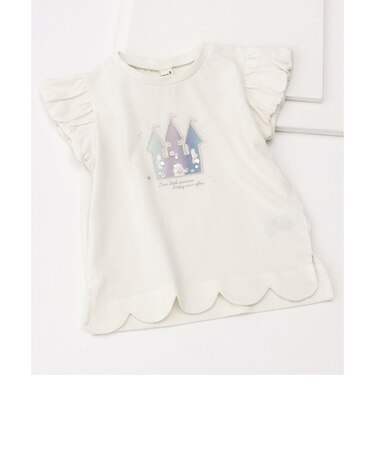 モチーフスカラップTシャツ