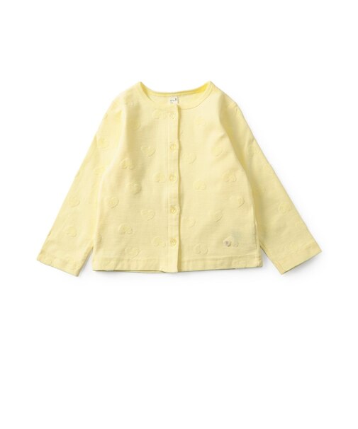 ひんやりハートパイルカーディガン