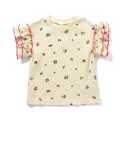 WEB限定 ワッフルフリルTシャツ