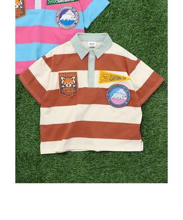 旭山動物園応援商品 ワッペンラガーシャツ