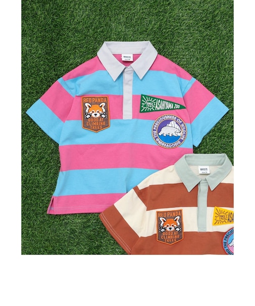 旭山動物園応援商品 ワッペンラガーシャツ