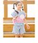 アプレのはんなりGIRLSペプラム甚平