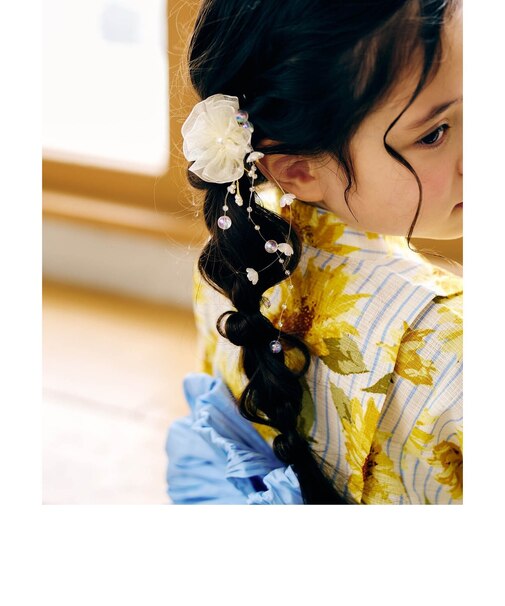浴衣甚平ヘアアクセサリーセット