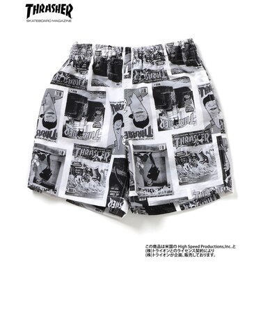 THRASHER 水陸両用パンツ 5分丈