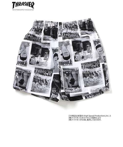 THRASHER 水陸両用パンツ 5分丈