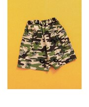 BREEZY CATS 総柄パンツ 4分丈
