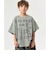 WEB限定  KUDOZ.B ステンシルプリント風Tシャツ