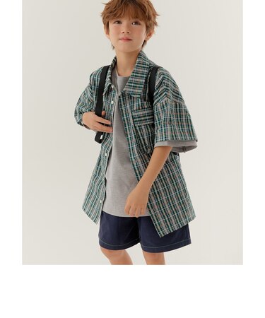WEB限定 KUDOZ.B チェックシャツ