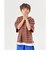 WEB限定  KUDOZ.B レイヤード先染めボーダーTシャツ