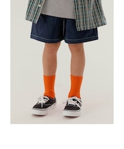 WEB限定 KUDOZ.B ステッチ配色ハーフパンツ