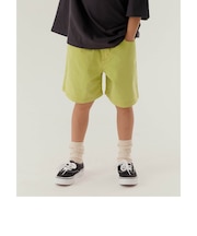 WEB限定 KUDOZ.B ステッチ配色ハーフパンツ