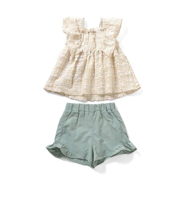 お外も水辺も！洋服みたいなセパレート水着