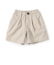 WEB限定  タックハーフパンツ  5分丈