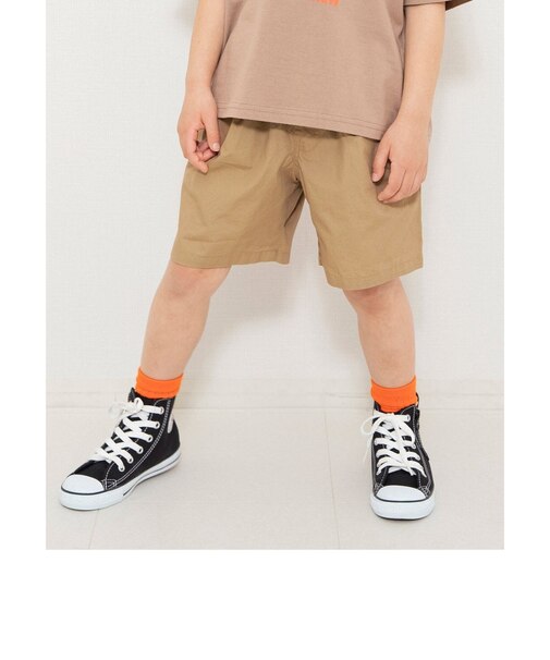 WEB限定  タックハーフパンツ  5分丈