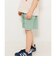 WEB限定  タックハーフパンツ  5分丈