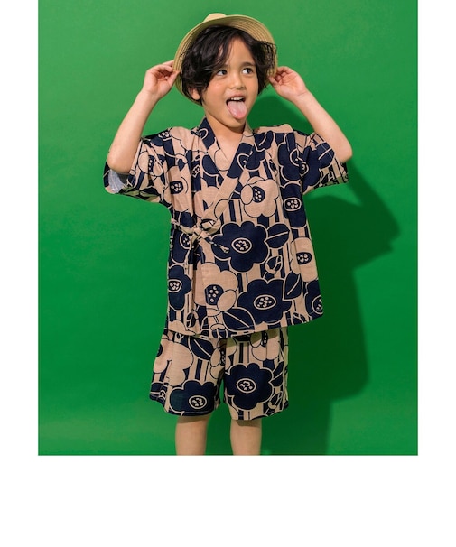 すっぽり着られる BOYS甚平