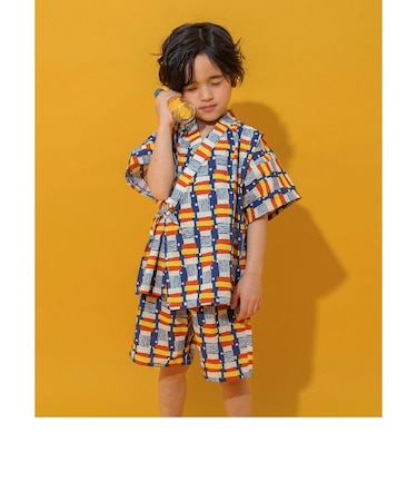 すっぽり着られる BOYS甚平