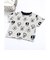 【リンク】総柄パイルTシャツ(セットアップ可)