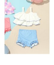 【UVカット】フリルセパレート水着
