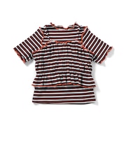 マルチボーダーTシャツ＆ビスチェ２Pセット