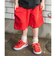 B NEWJACK ワイドフィットハーフパンツ  6分丈