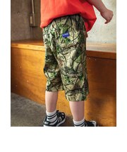 B NEWJACK ワイドフィットハーフパンツ  6分丈