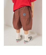 バルーンタックハーフパンツ  5分丈