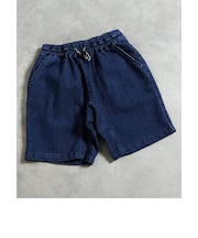 ウエストコードハーフパンツ  5分丈